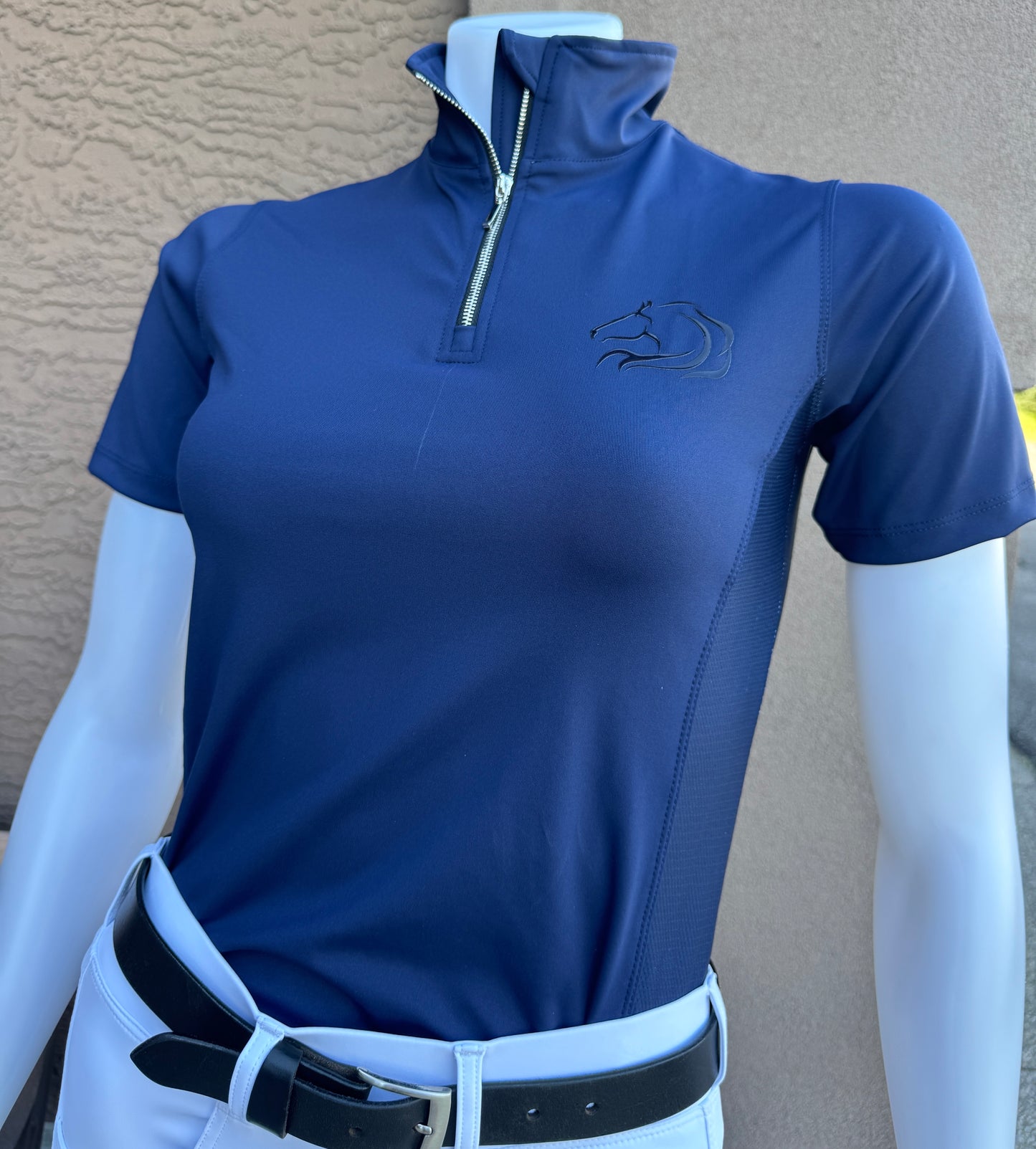 Women’s Breathable Short Sleeve Mesh Riding Top, Unbridled Collection - PK Equine