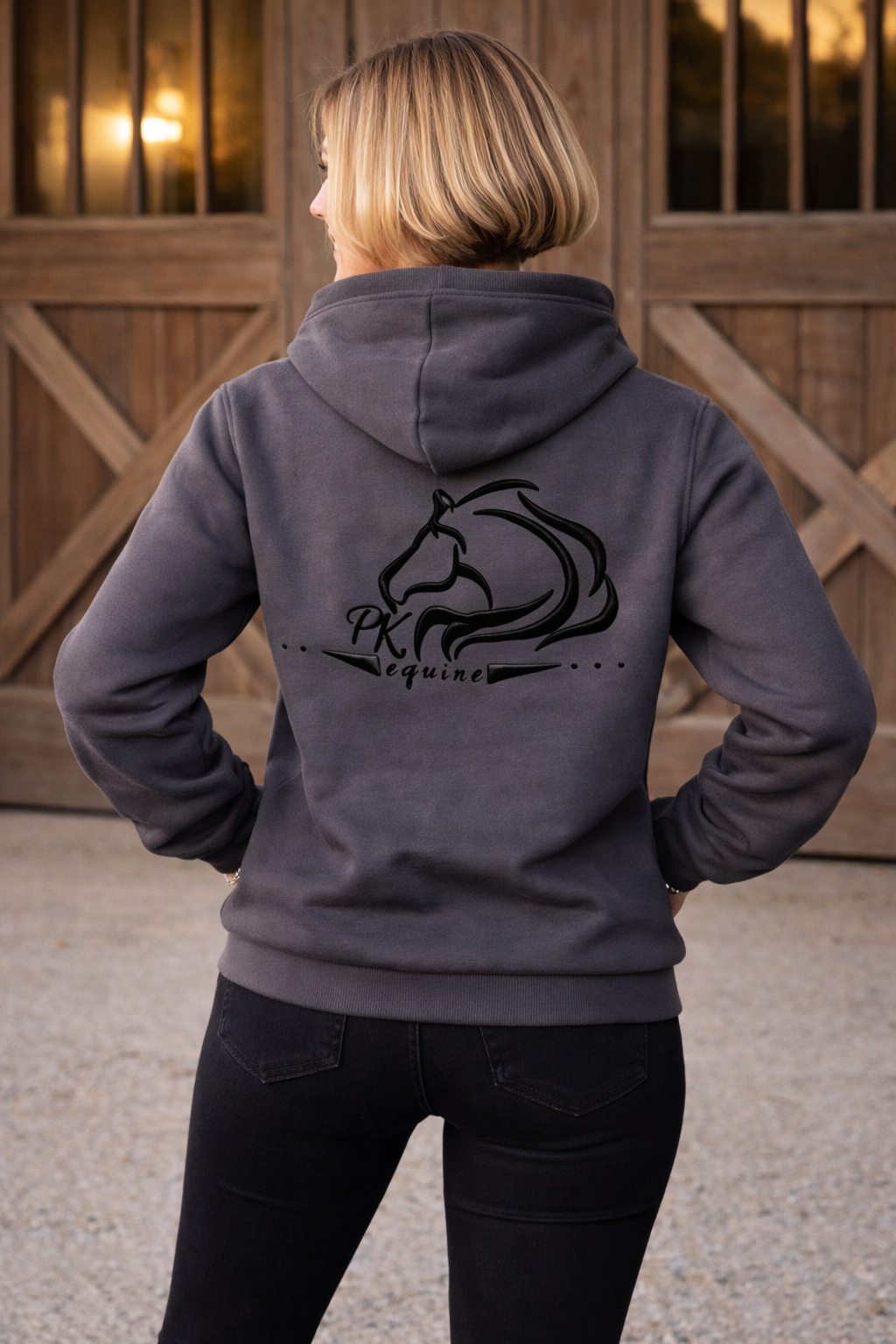 Unbridled Fleece Hoodie, Warm & Stylish - Unbridled Collection - PK Equine