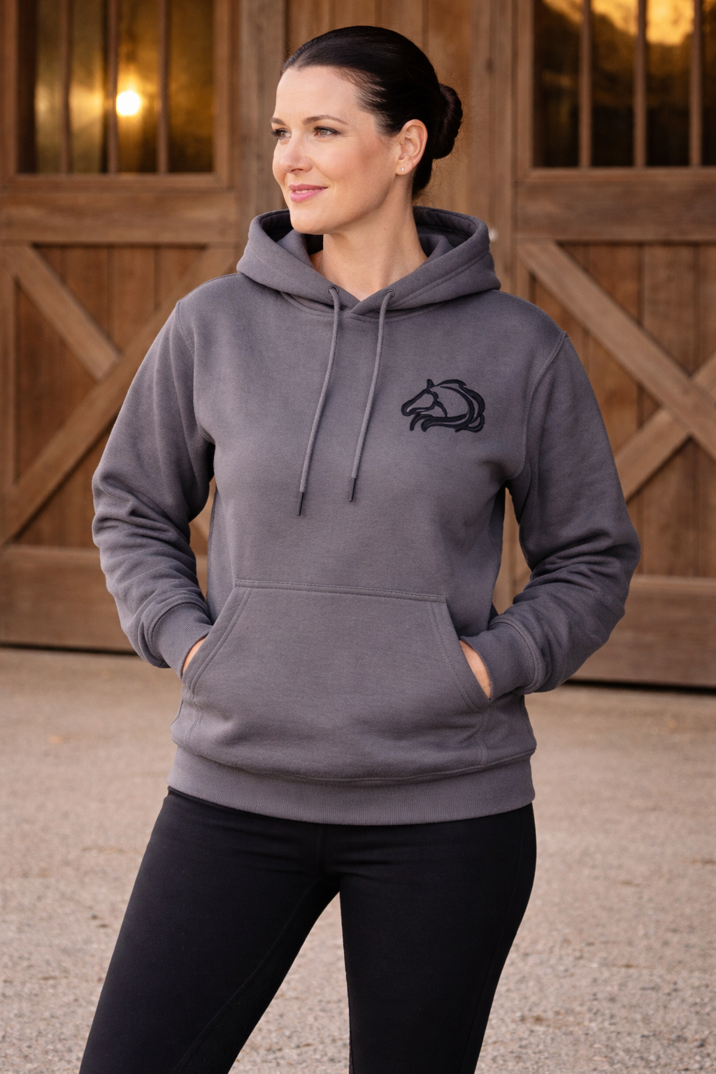 Unbridled Fleece Hoodie, Warm & Stylish - Unbridled Collection - PK Equine