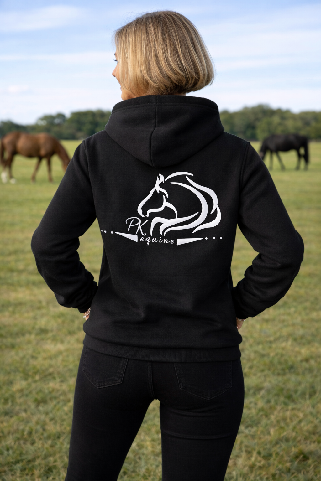 Unbridled Fleece Hoodie, Warm & Stylish - Unbridled Collection - PK Equine