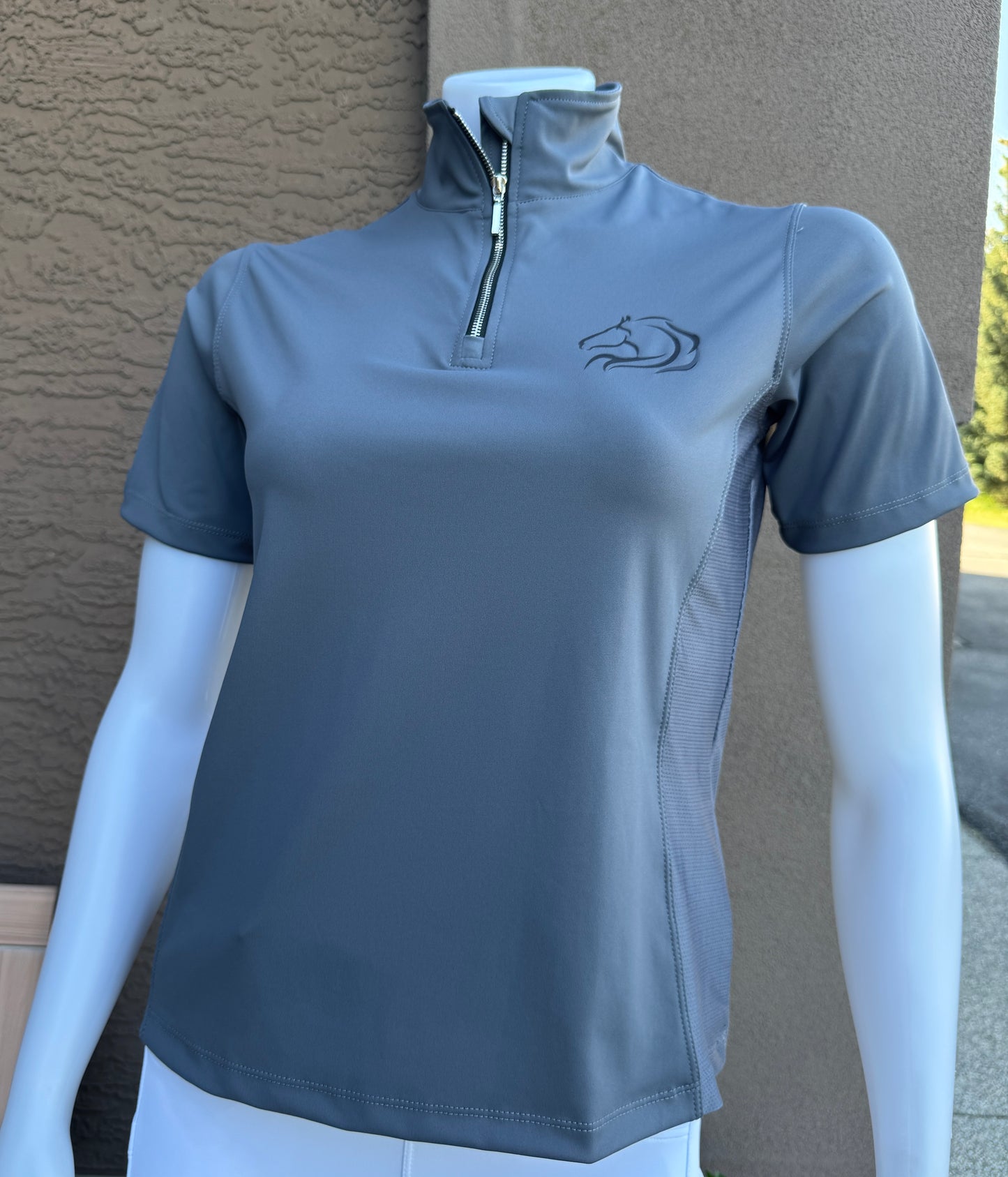 Women’s Breathable Short Sleeve Mesh Riding Top, Unbridled Collection - PK Equine
