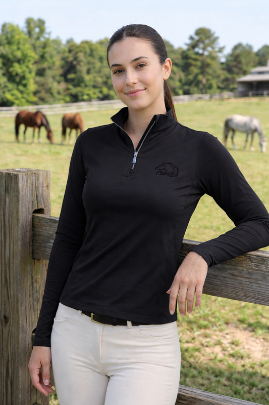 Women's Classic  Unbridled Long Sleeve Top - PK Equine