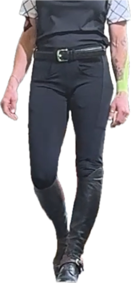 Breeze Rider breeches from Unbridled Collection with stretchy fabric and grip seat by PK Equine.