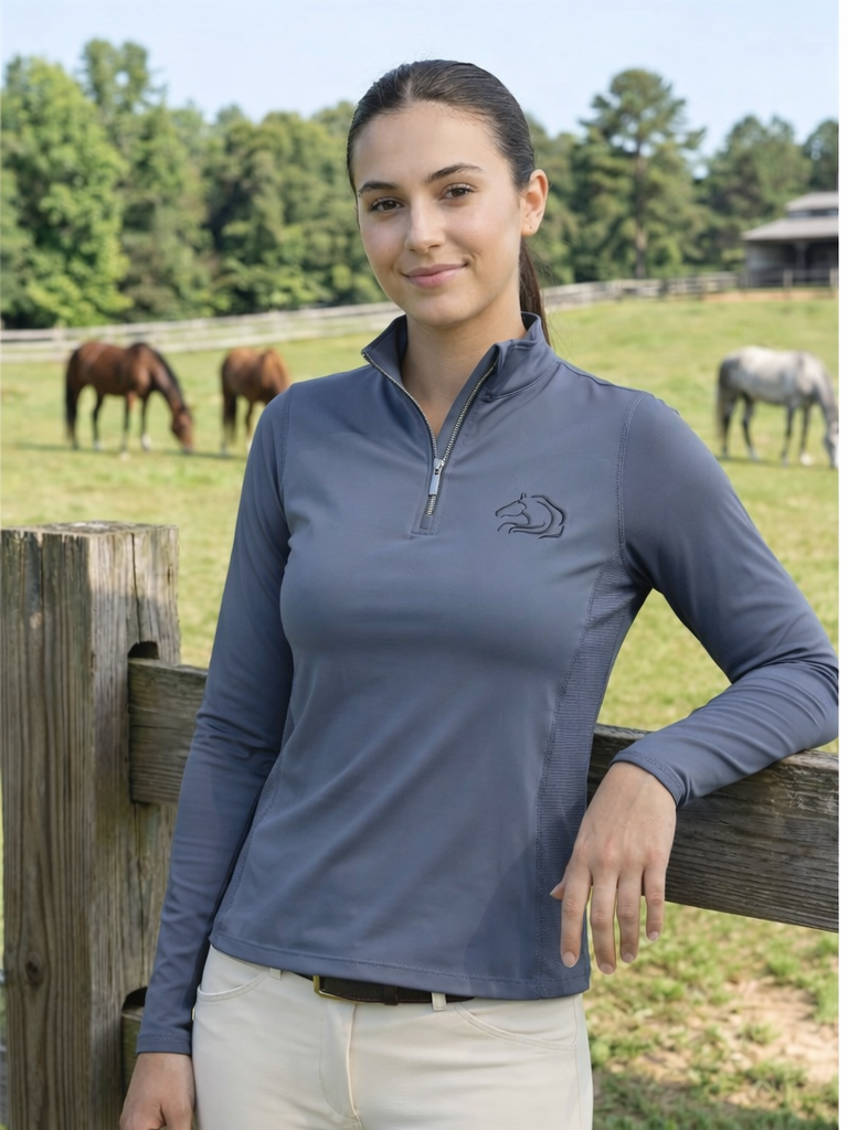 Women's Classic  Unbridled Long Sleeve Top - PK Equine