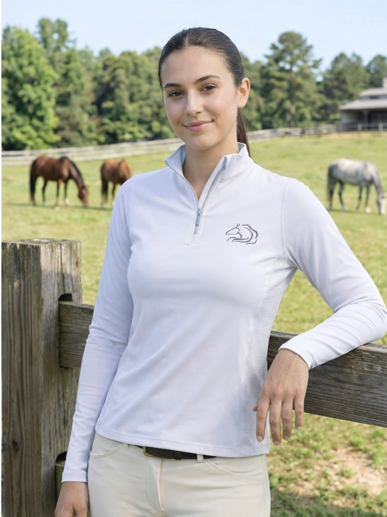 Women's Classic  Unbridled Long Sleeve Top - PK Equine